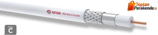 Erse RG6 U4 Cu/Al Anten Kablosu